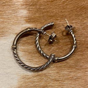 David Yurman Cable Earrings